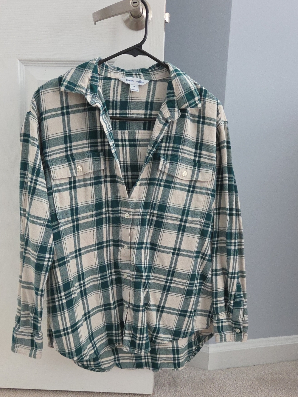 Cozy Green Plaid Flannel Shirt